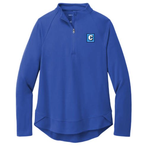 GOCPP - Sustainable Port Authority Ladies C-FREE Cypress 1/4-Zip